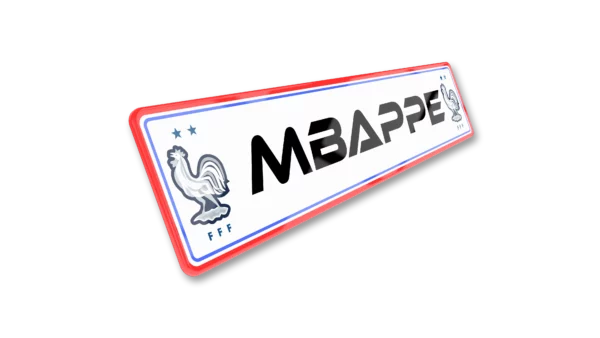 Plaque Immatriculation Auto – 520×110 – Equipe de France 1