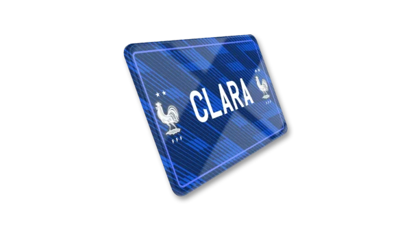 Plaque immatriculation Moto – 210×130 – Equipe de France