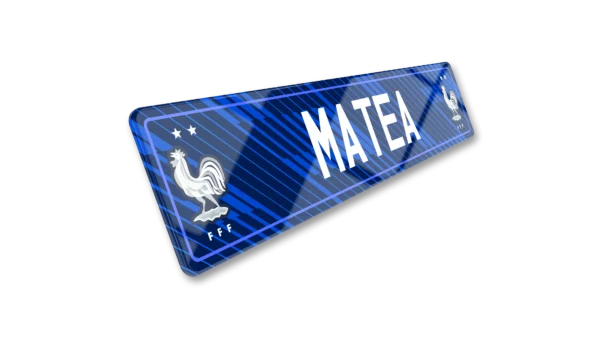 Plaque Immatriculation Auto – 520×110 – Equipe de France 3