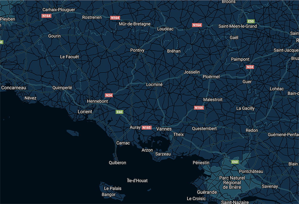 Autocollants Département 56 Morbihan Bretagne - Lot De 4, Dimensions Officielles 45x100 Mm