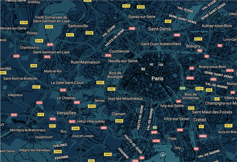 Autocollant Immatriculation Département 92 Hauts De Seine