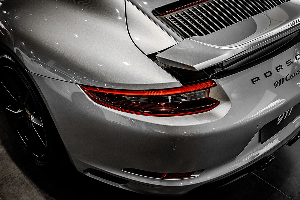 Pack Premium Autocollant Plaque d'immatriculation Porsche